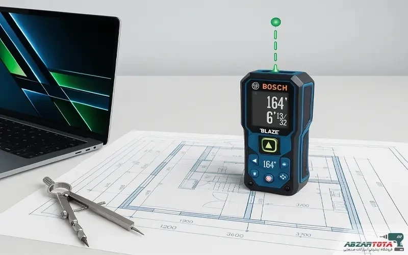 متر لیزری چیست؟ نحوه عملکرد و کاربرد متر لیزری